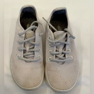 Allbirds Tree Runners Womens 6 White Shoes Knit Sneakers